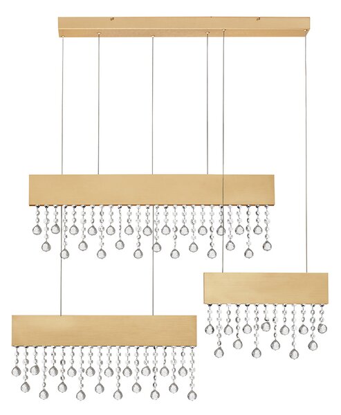 Crista LED több ágú függesztett lámpa