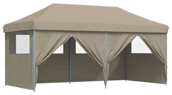 VidaXL Parti Sátor Pop-up 580 x 292 x 315 cm, Oxford Szövet, Tópszínű