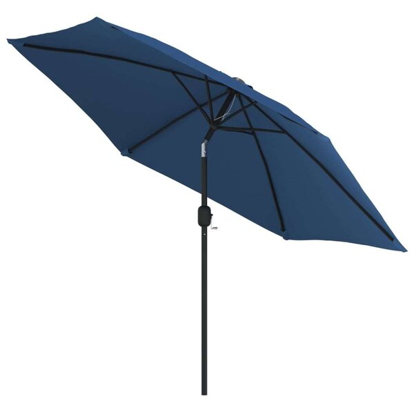 VidaXL Kültéri Napernyő - Azúrkék - 300 cm