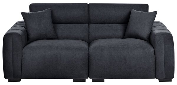 Kanapé 3 személyes FAUSKAN Fekete