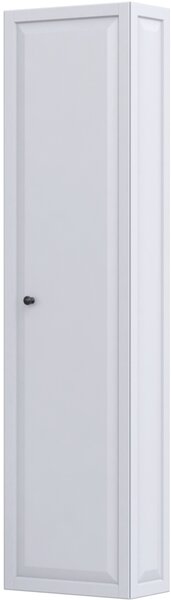 Oristo Montebianco szekrény 40x20x155 cm oldalt függő fehér OR47-SB1D-40-2