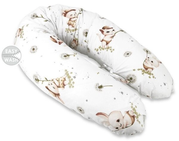Baby Shop Baba-Mama többfunkciós párna - Nyuszi és cica