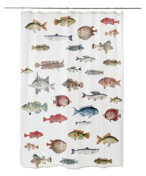 Fish in the Ocean zuhanyfüggöny, 180 x 200 cm - Really Nice Things