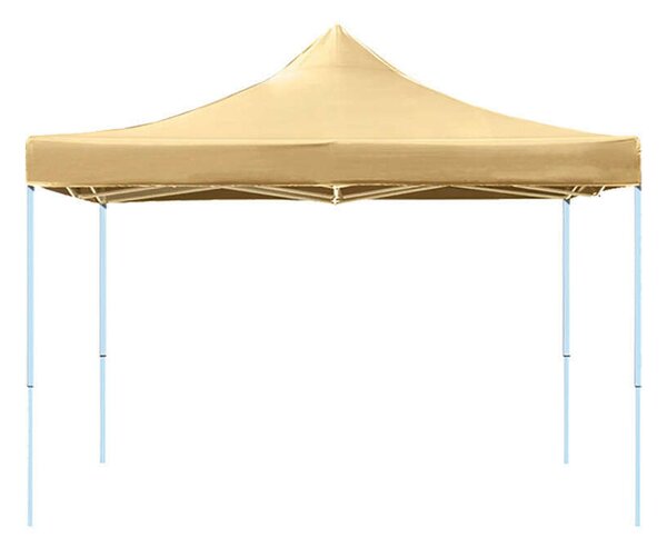 Összecsukható kerti pavilon 3x4,5 m bézs