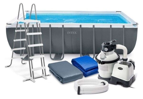 Intex Ultra Frame XTR négyszögletes fémvázas Medence kiegészítőkkel 549x274x132cm (26356NP)