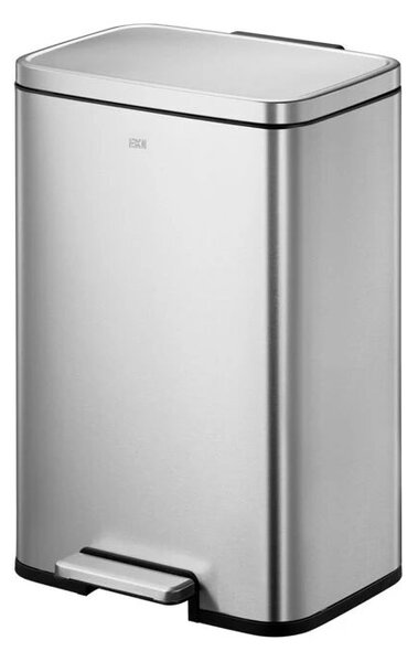 Lépcsős szemeteskosár, EKO, Madison, 50 liter, rozsdamentes acél