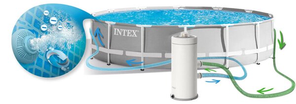 Intex kerti medence 457 x 107 cm 12w1 26724