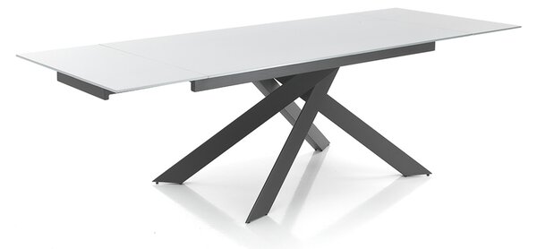 GIUKI design bővíthető étkezőasztal - 160-240cm - fehér