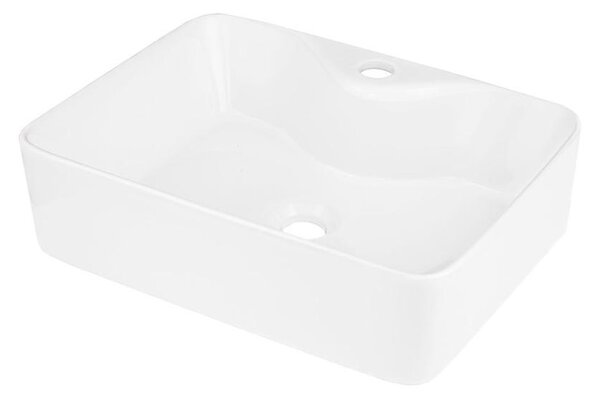 Gamma YOGI Pultra Szerelhető Mosdókagyló - 480x375x135 mm, Fehér