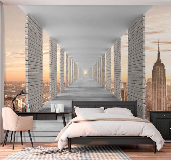 Fotótapéta Alagút, kilátással New Yorkra, Fotótapéta térkiterjesztő, u59788 : Uwalls.hu