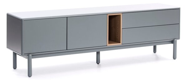 Kék-szürke TV-állvány 180x56 cm Corvo – Teulat