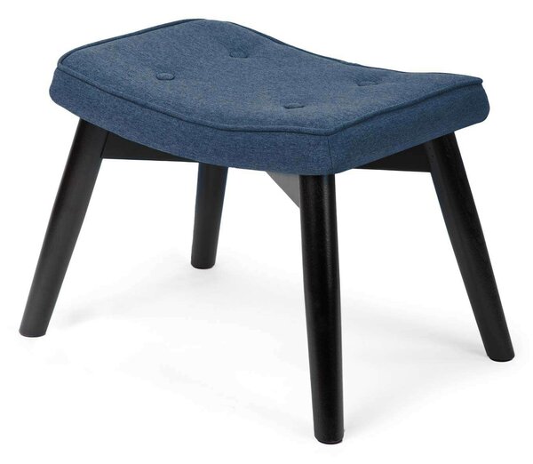 Sofotel Lábzsámoly Norse fotelhez, szövet, 52x38x36,5cm - Tengerészkék