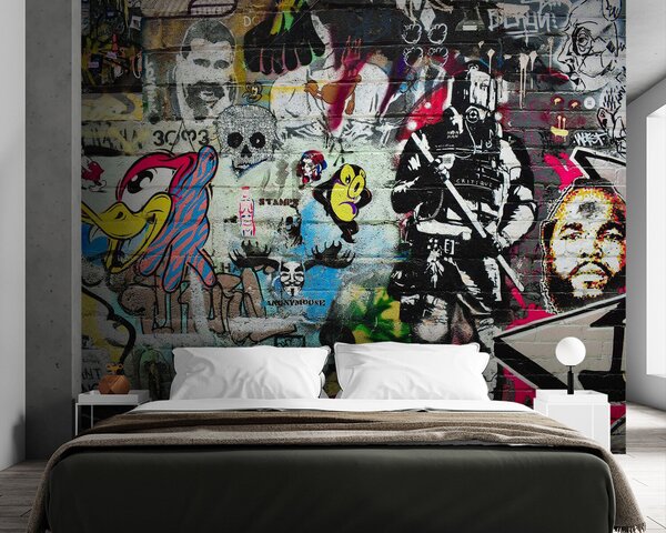 Fotótapéta Graffiti, művészet és betűtípus, Fotótapéta tini szoba, Fotótapéta tini szoba fiúk, u12434 : Uwalls.hu