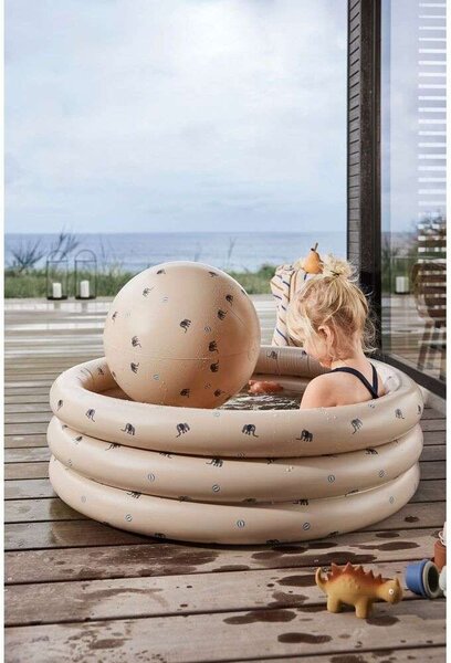 OYOY Living Design - Elephant Swimming Pool Large & Beach Ball Clay - Lampemesteren