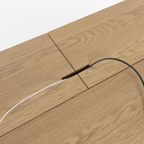 Jakes Natural íróasztal, 120 x 65 cm - Kave Home