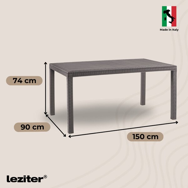 Leziter Violina 6+1 kerti bútor garnitúra szett cappuccino