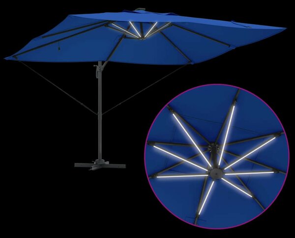 Cantilever Roma Napernyő Kék és Fekete 352 x 251 x 265 cm