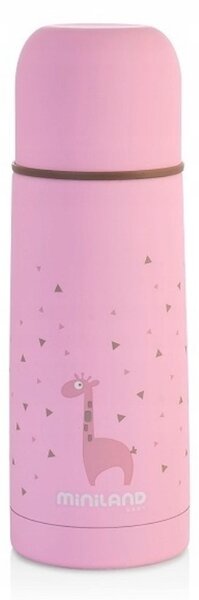 Miniland gyerek termosz 350 ml Szín: rózsaszín
