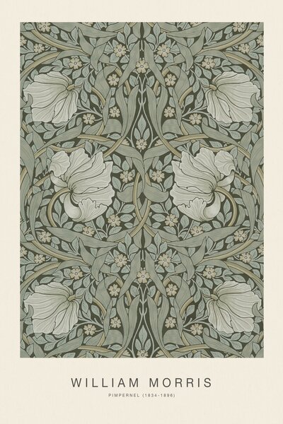 Festmény reprodukció Pimpernel (Special Edition Classic Vintage Pattern) - William Morris, (26.7 x 40 cm)