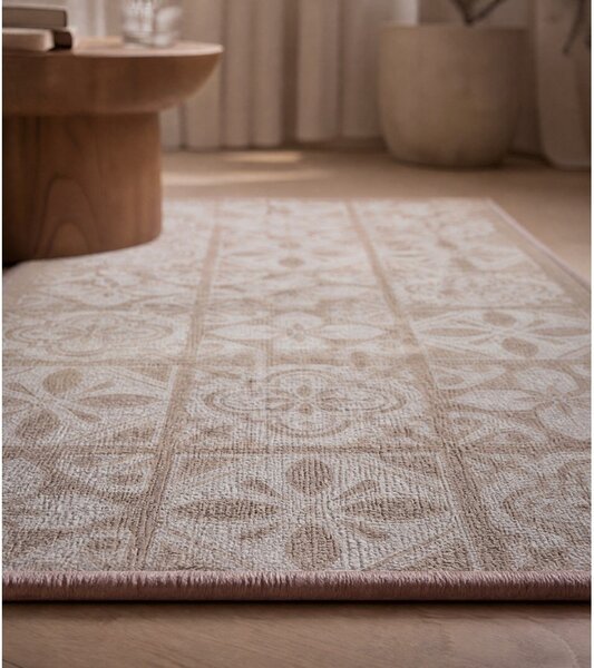 Bézs mosható futószőnyeg 50x120 cm Constantine – douceur d'intérieur