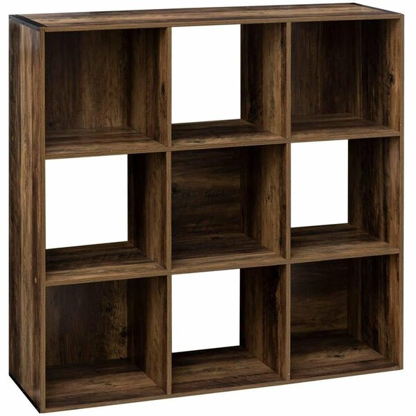 Ceda Mix n Modul polc 9 rekeszes, PAL, 101x32x101 cm, barna