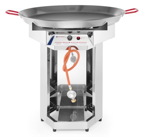 Hendi Paella grillsütő 800, 7kW, 800x800x(H)900mm