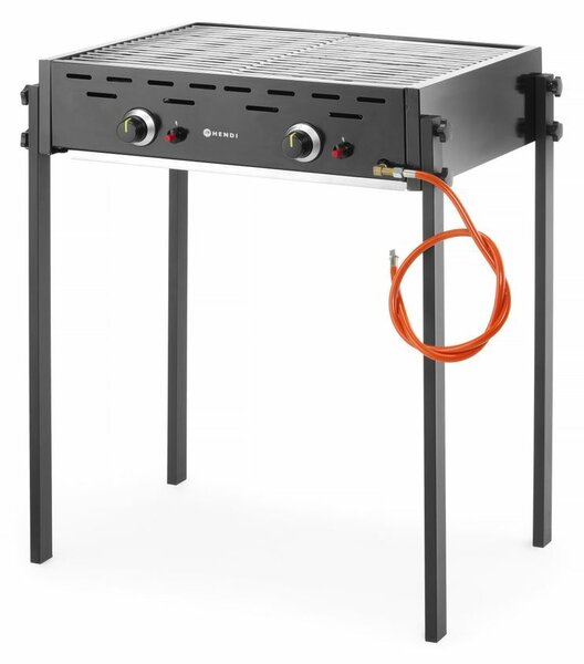 Hendi Roast-Master Pro Fekete Grill, 11,6kW, 790x560x(H)900mm, Fekete