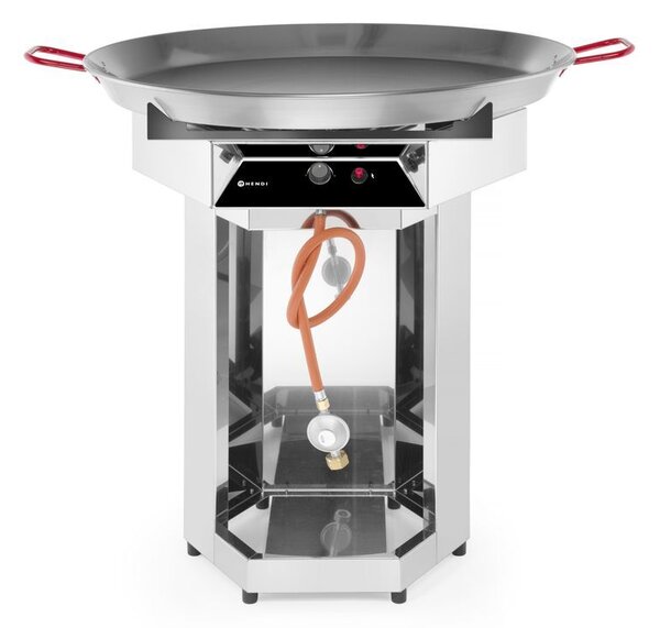 Hendi Paella grillsütő 800, 7kW, 800x800x(H)900mm
