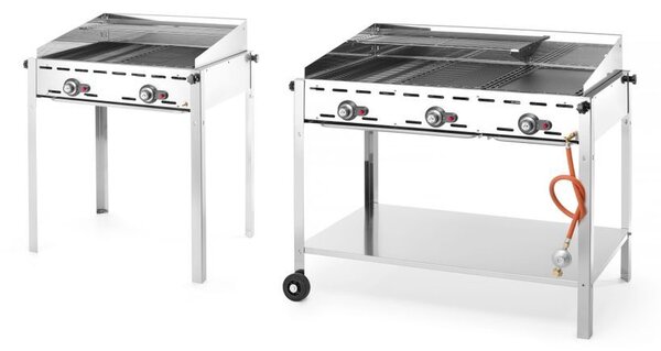 Green Fire grillsütő, 3 égővel, HENDI, Profi Termékcsalád, 17,4kW, 1078x612x(H)825mm