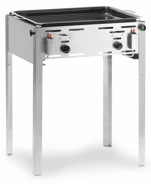Gázüzemű Grill-Master Maxi, HENDI, 11,6kW, 650x540x(H)840mm