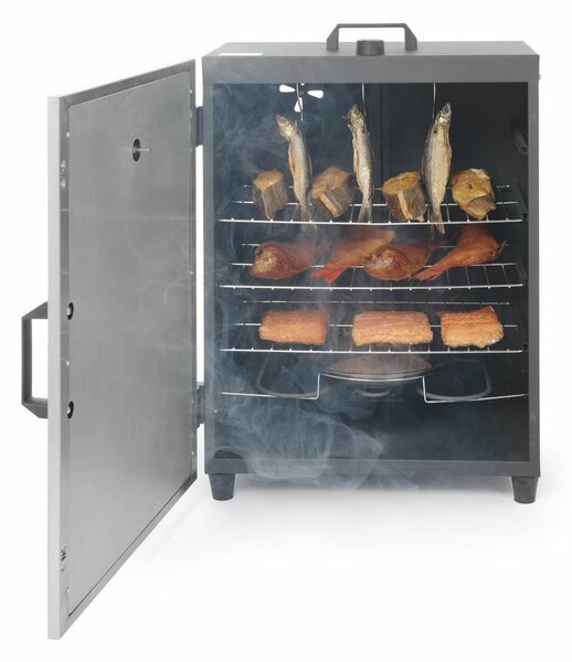 Füstölő szekrény elektromos, HENDI, 230V/1600W, 540x380x(H)725mm
