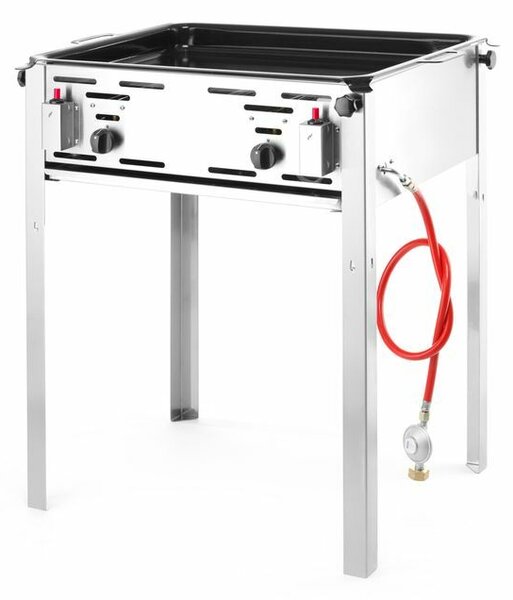 Gázüzemű Grill-Master Maxi, HENDI, 11,6kW, 650x540x(H)840mm