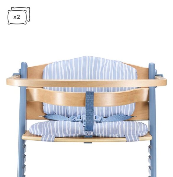 KINDERKRAFT Etetőszék Enock Nordic Breeze párnával