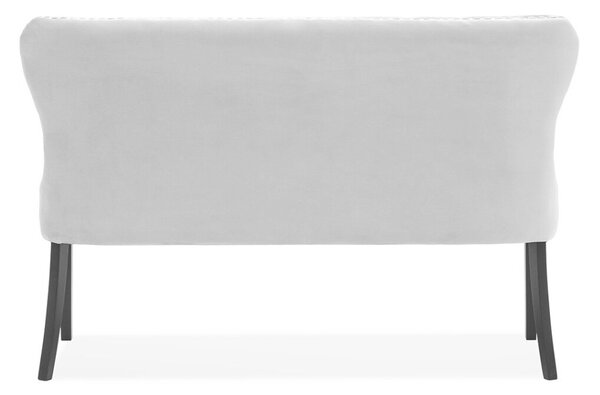 Madame Chesterfield Kárpitozott Pad 160cm Szürke