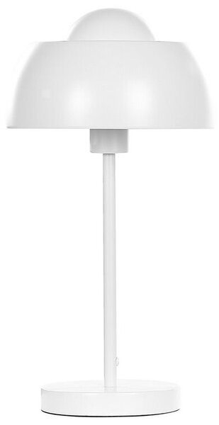 Fehér fém asztali lámpa 44 cm SENETTE
