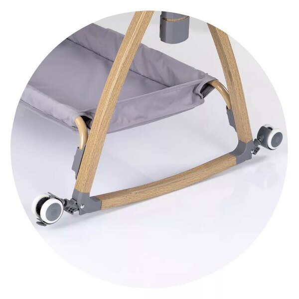 Chipolino Charisma babaöböl - platinum/wood