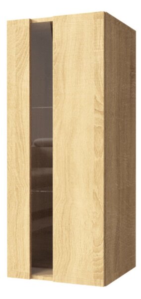 Intenso Concept-21 nappali faliszekrény sor - 240 cm (világos tölgy)