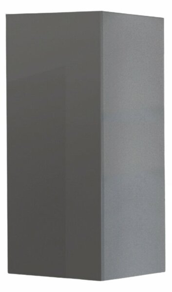 Intenso Concept-21 nappali faliszekrény sor - 240 cm (magasfényű szürke)