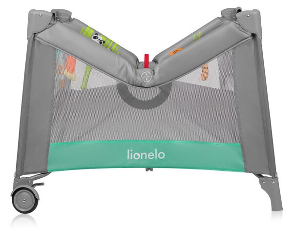 Lionelo Mille Plus utazójáróka - Grey Green