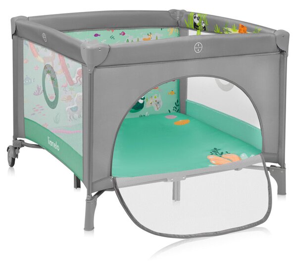 Lionelo Mille Plus utazójáróka - Grey Green