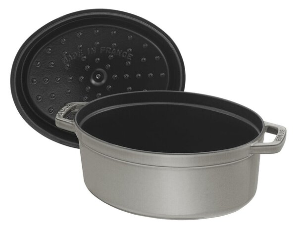 Staub 40509-317-0 pecsenyesütő tál 4,2 L Öntöttvas