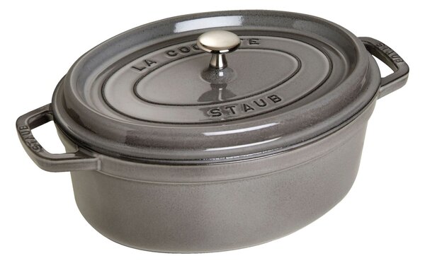 Staub 40509-317-0 pecsenyesütő tál 4,2 L Öntöttvas
