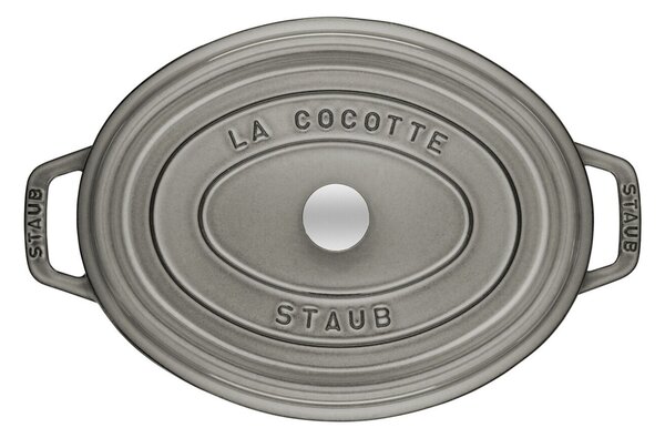Staub 40509-317-0 pecsenyesütő tál 4,2 L Öntöttvas