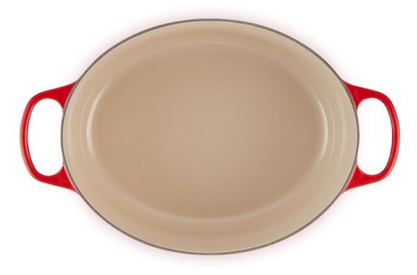 Le Creuset 21178330602430 nyeles lábas 7,5 L Ovális Vörös