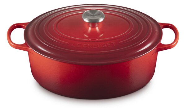 Le Creuset 21178330602430 nyeles lábas 7,5 L Ovális Vörös
