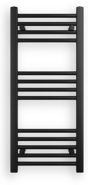 Ecoradco törölközőszárító radiátor 40 x 90 cm (Fekete)