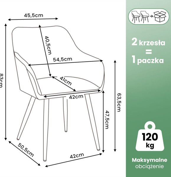 AKORD Furniture Factory ESTELLE kárpitozott szék welúr palackzöld arany lábakkal