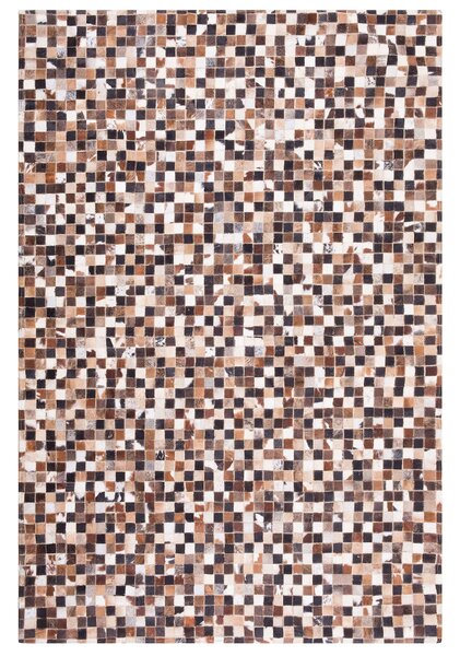Szőnyeg KONYA Barna 160 x 230 cm Bőr