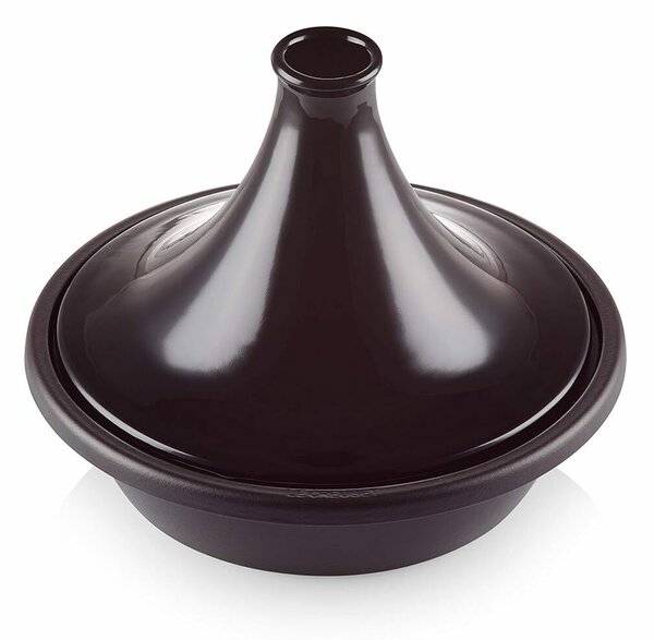 Le Creuset Tajine Öntöttvas Sütőedény 31cm - Fekete