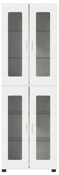 Magasfiú polcokkal FLORIN Fehér 60 x 35 x 182 cm Faanyag